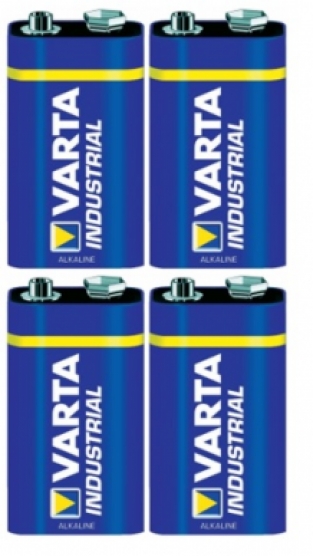 Varta blokbatterij set 4x 9V