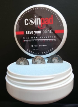 Coinpad / munten bewaarbox 35mm