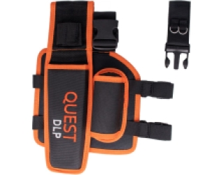 Quest beenholster voor mes en pinpoint